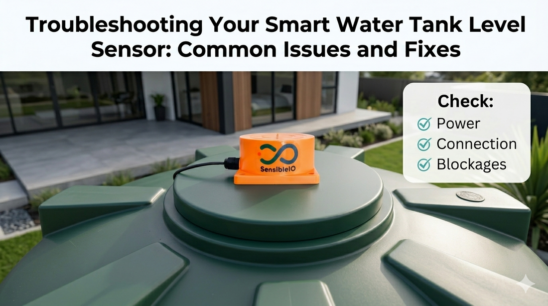 Troubleshooting Your Smart Water Tank Level Sensor: Common Issues and Fixes