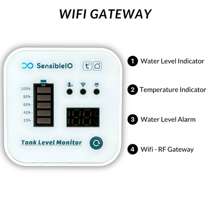 Long Range RF Water Tank Level Monitor