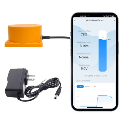 Ultrasonic Water Tank Level Monitor - Wi-Fi Enabled