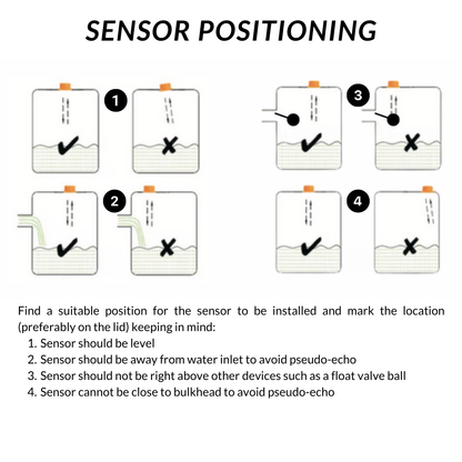 Ultrasonic Water Tank Level Monitor - Wi-Fi Enabled
